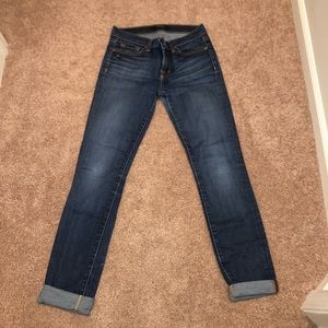 J Brand Dark Wash skinny Jeans - Size 27